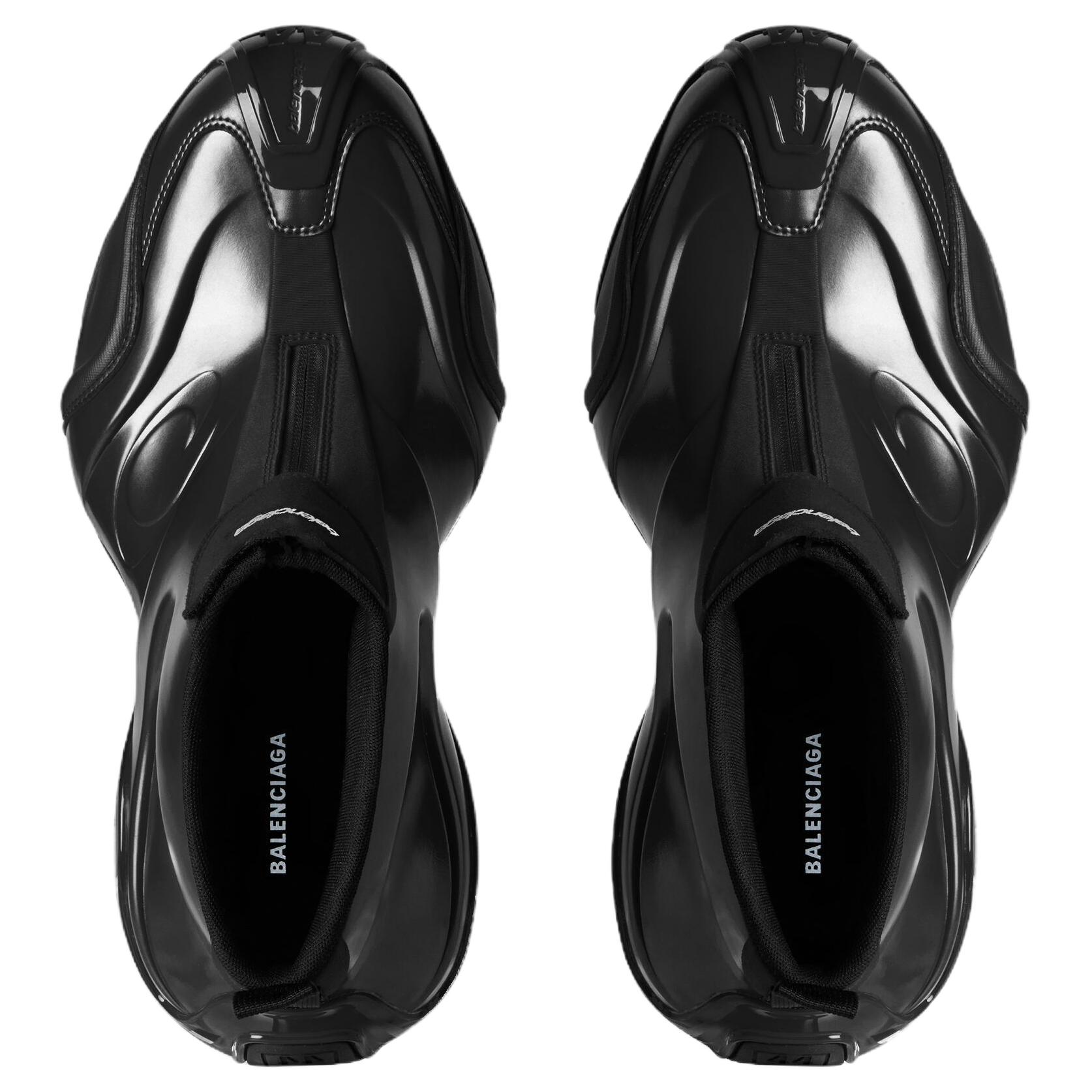 Мужские кроссовки Balenciaga basketball (черные) — фото 5