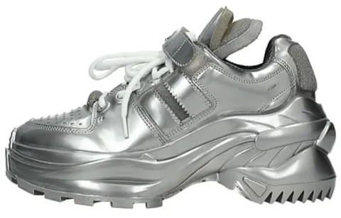 Maison Margiela Cushioning Abrasion Resistant Cushioning, Wear Resistant Low top Chunky Sneakers Women's Silver