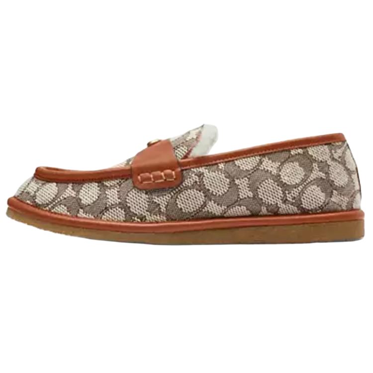 Женские лоферы COACH Forest (коричневые)
