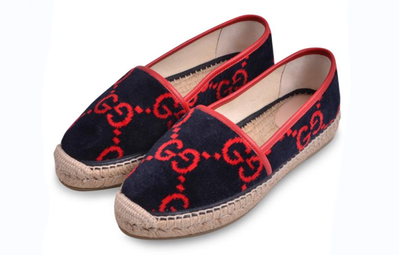 GUCCI Casual Shoes Women's Black Red