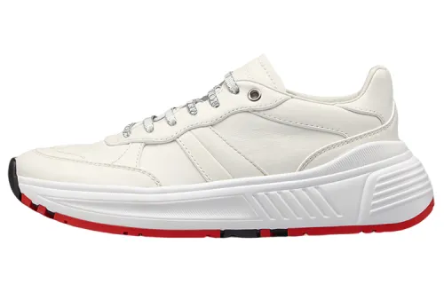 Bottega Veneta Speedster Leather Lace Up Low top Sports Casual Shoes Women's White