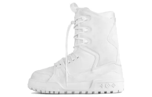 LOUIS VUITTON Trainer Short Snow Boots Men's White