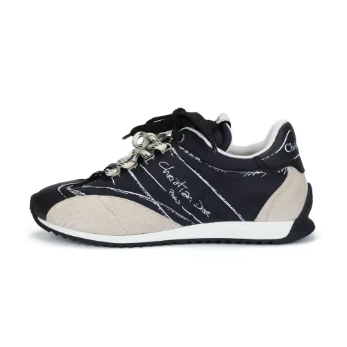 DIOR D Sketch 2025 Spring Summer Product Collection Cow Leather Low top Casual Shoes Women's Black
