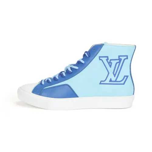 LOUIS VUITTON Tattoo Ankle Sneakers 'Blue'