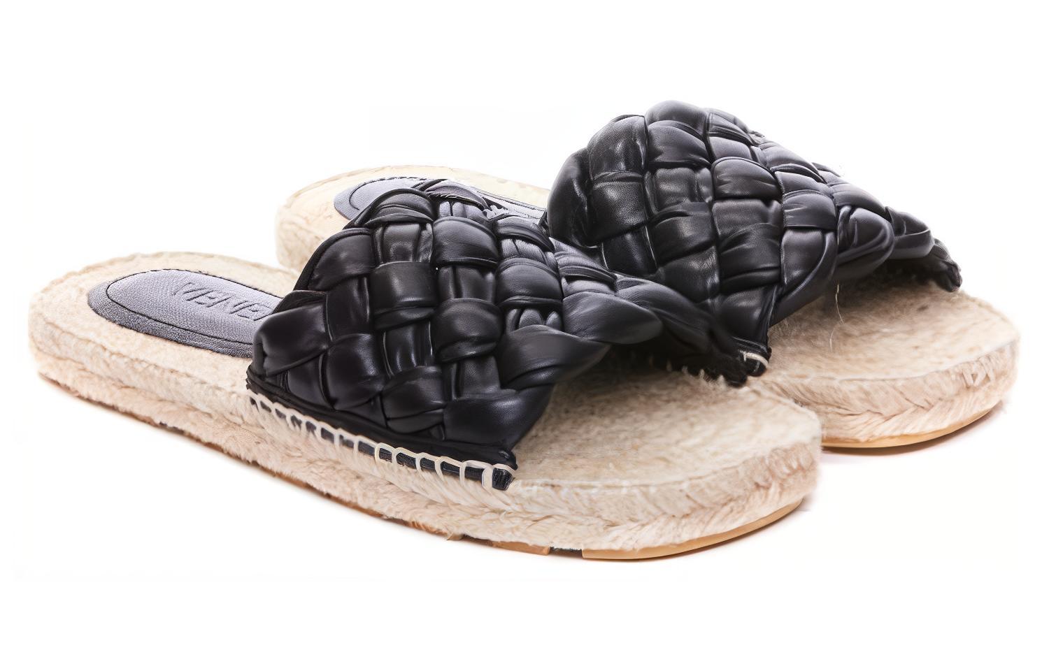 Bottega Veneta Slide Slippers Women's Black