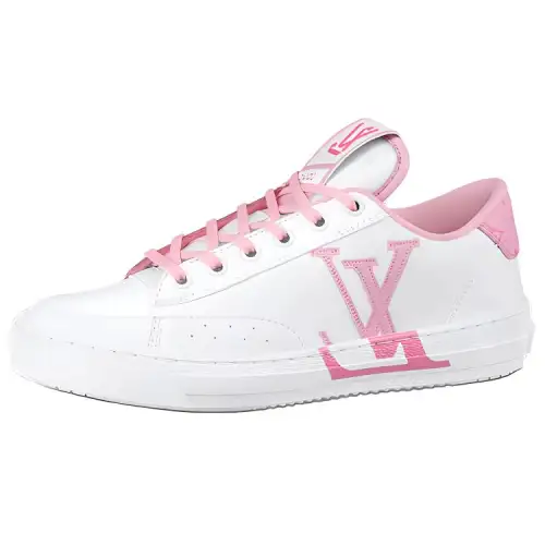 LOUIS VUITTON Charlie Sneakers 'White Pink' Women's