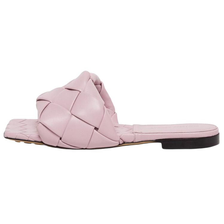 Bottega Veneta Lido Slide Slippers Women's Pink
