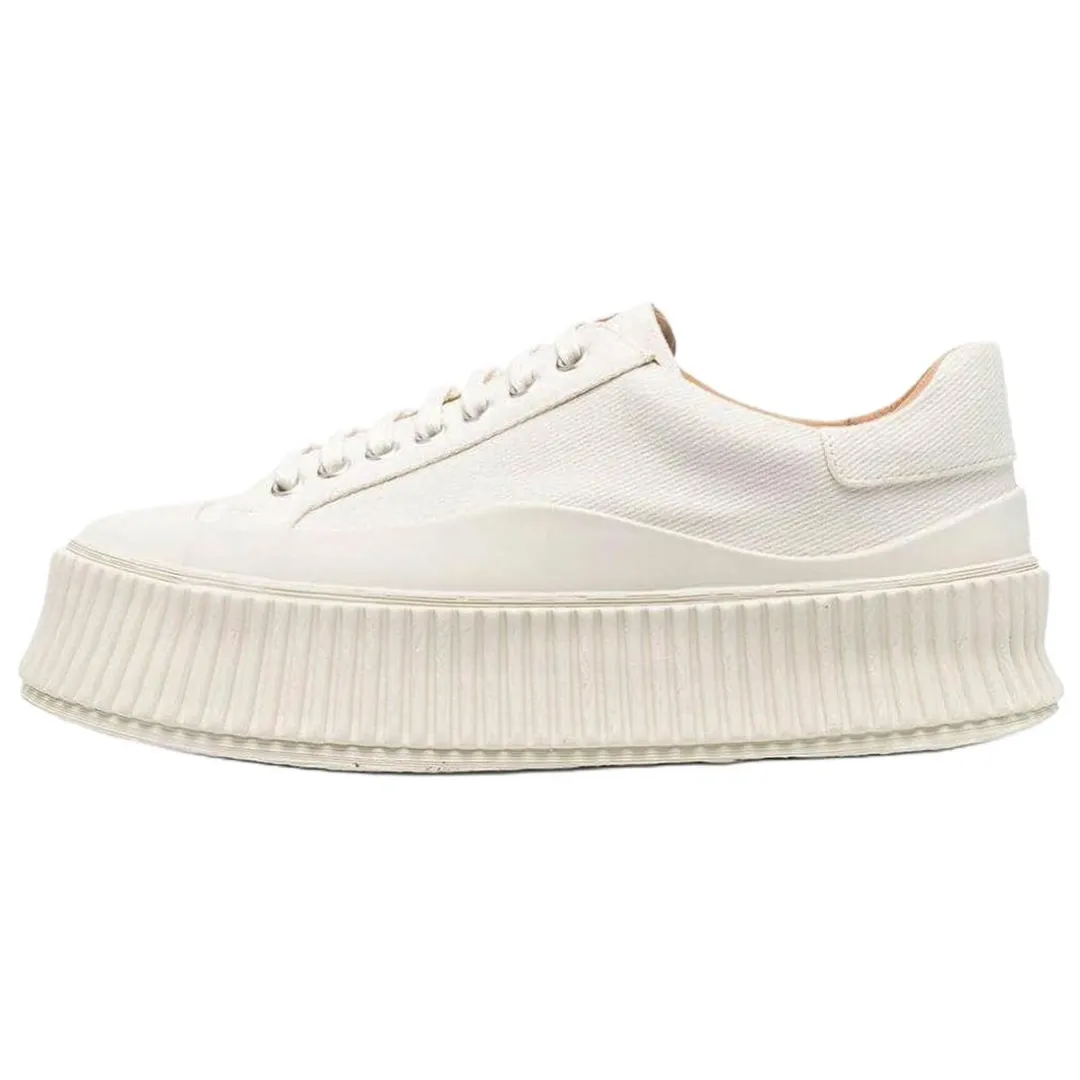 JIL SANDER Canvas Low-top Sneakers