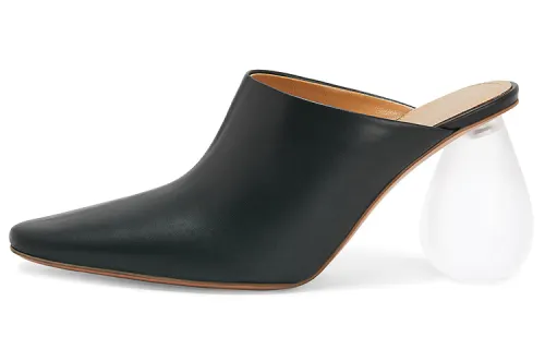 LOEWE Closed Toe Slippers Women's Black