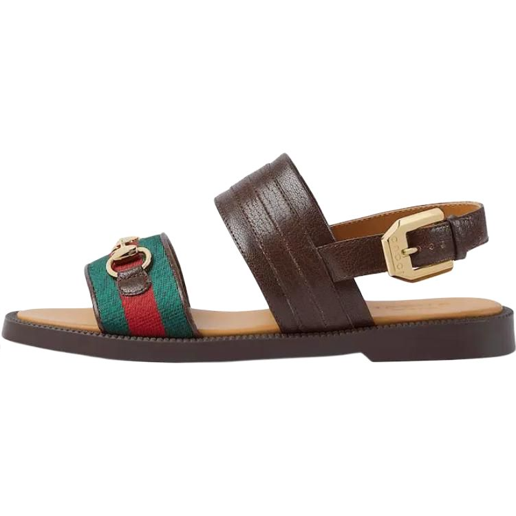 Детские сандалии Gucci (коричневые)