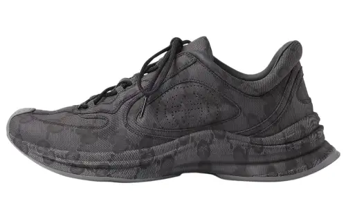Gucci Run Sneaker 'GG Water Transfer Print - Black'