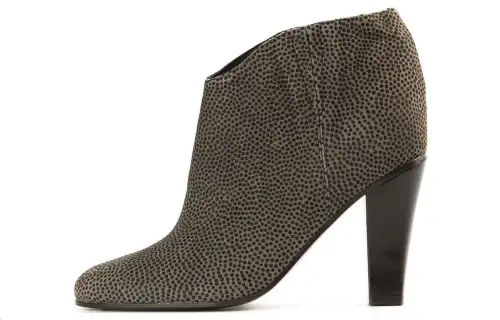Golden Goose Leather Ankle Boots 9.5cm Women's Black Gray