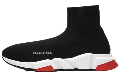 Balenciaga Speed Trainer Mid 'Black Red'