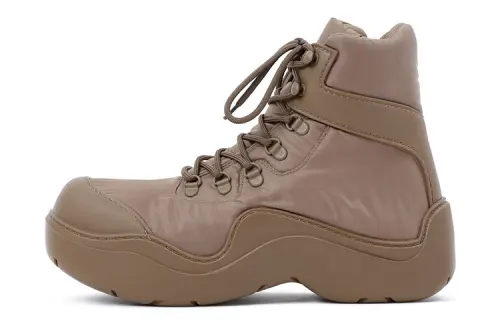 Bottega Veneta Puddle Ankle Boots 5.5cm Men's Brown