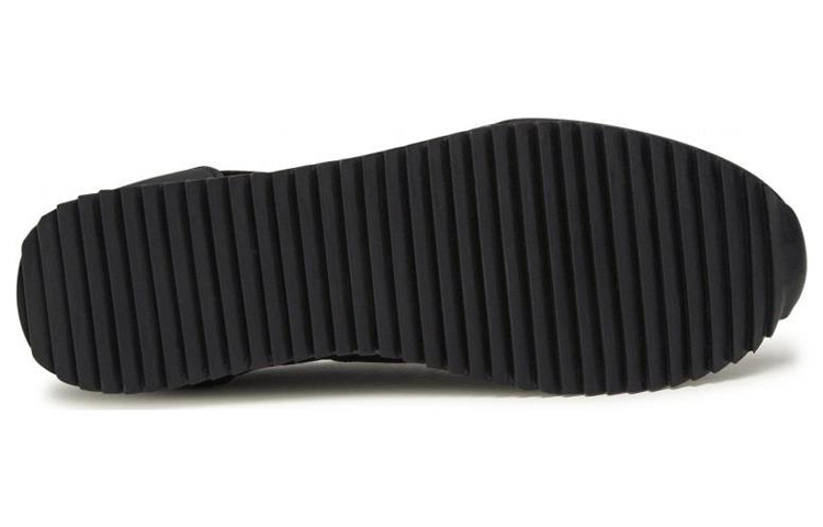 EMPORIO ARMANI EA7 Cushioning Low top Sports Casual Shoes Unisex Black