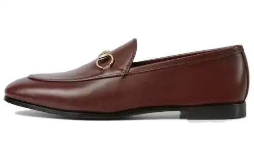 Gucci Wmns Jordaan Loafer 'Dark Brown' Women's