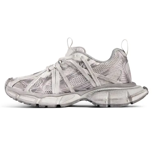 Balenciaga 3XL Extreme Laces B Low top Chunky Sneakers Women's Gray