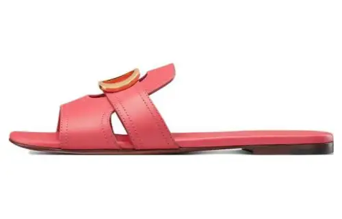 DIOR 30 Montaigne Slide Slippers Women's Red