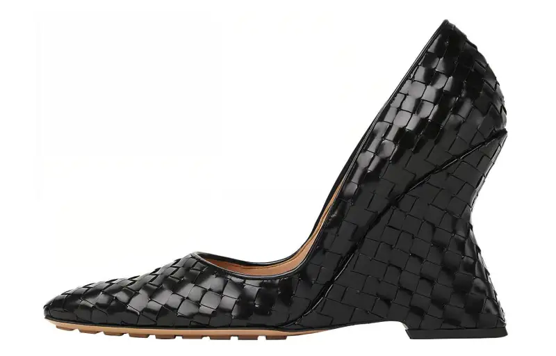 Bottega Veneta Intrecciato Slip-On Pumps