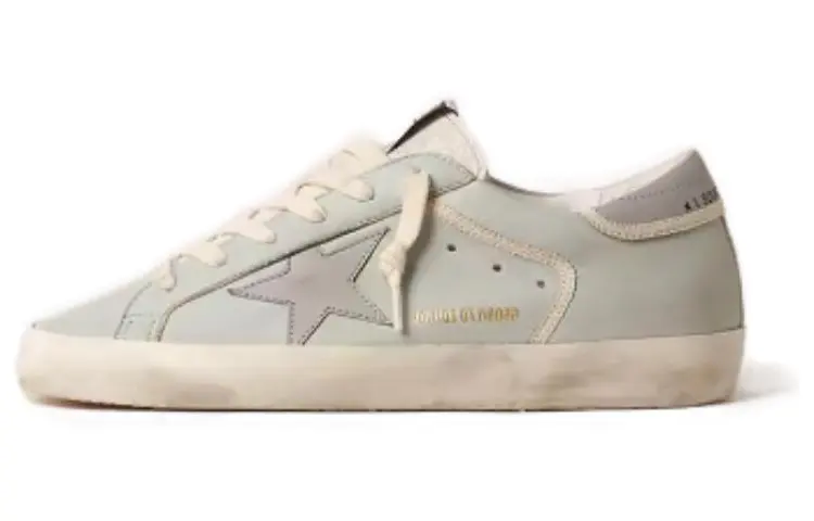 Golden Goose Super Star Low top Skateboard Shoes Women's Light Green