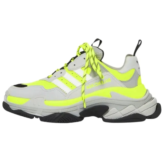 Balenciaga X Adidas Triple S Fluo Yellow