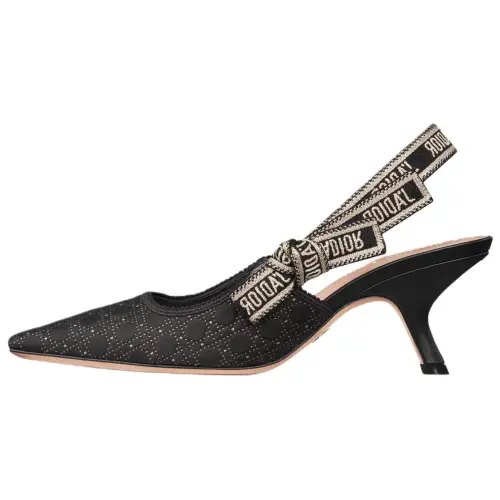 DIOR J'Adior Slim Heel High Heels 6.5cm Women's Black