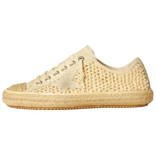 Golden Goose V Star Espadrilles Women's Yellow