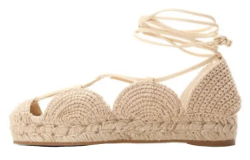 LOEWE Solar Espadrilles Women's Light Brown