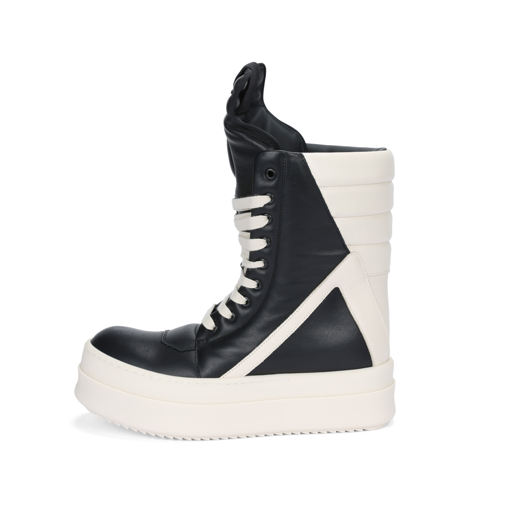RICK OWENS Porterville Mega Geobasket Black Milk
