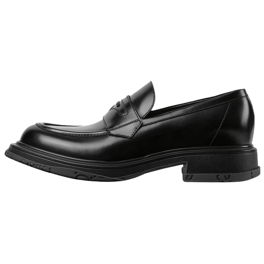 Мужские лоферы Gucci GUCCI 4cm (черные)
