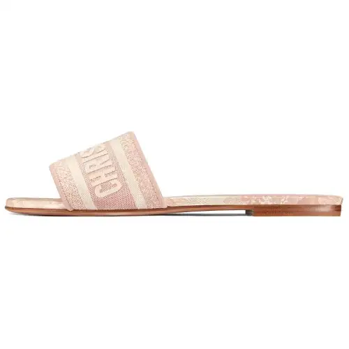 DIOR Dway Slide Slippers Women's Light Pink