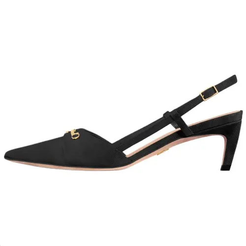 DIOR My Dior Slim Heel High Heels 5CM Women's Black