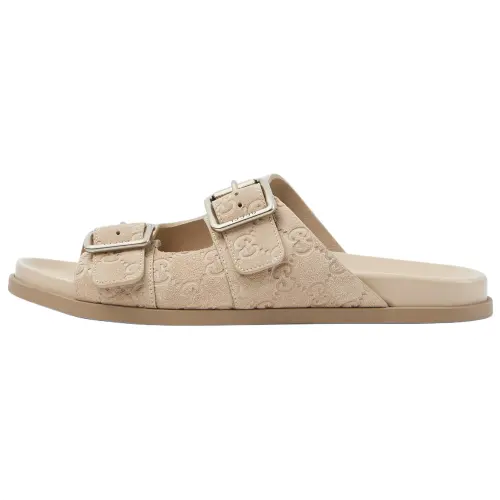 GUCCI Slide Slippers Men's Light Umber