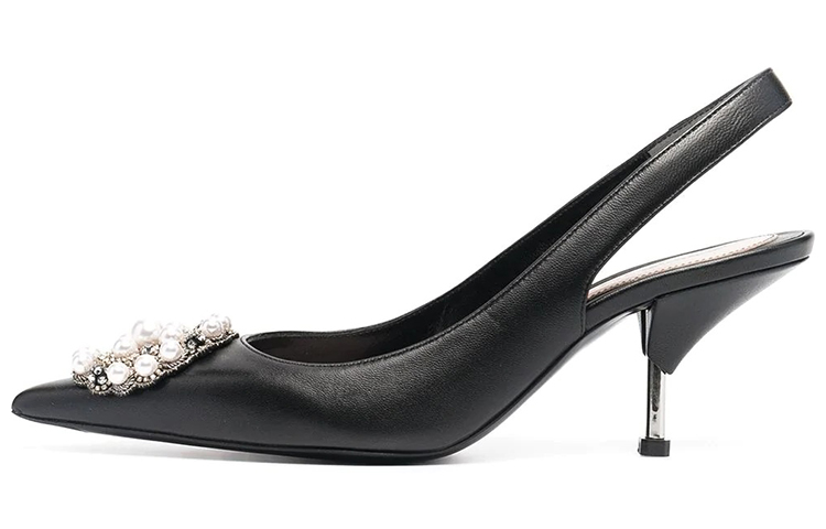 Женские туфли Alexander McQueen (черные)