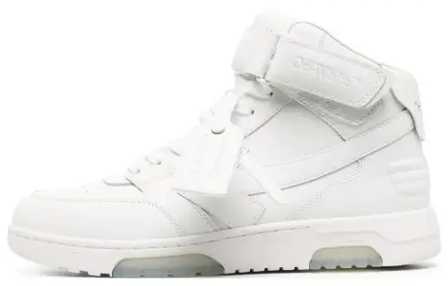 OFF-WHITE Out Of Office High-Top Sneakers