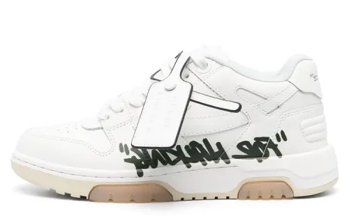 OFF-WHITE Out Of Office ''For Walking'' White Black Women's