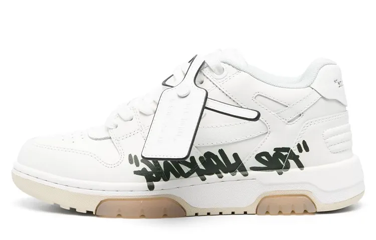 OFF-WHITE Out Of Office ''For Walking'' White Black Women's