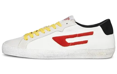 DIESEL Leather Low top Stylish Skateboarding Shoes Men's