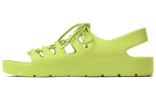 Bottega Veneta Jelly One Strap Sandals Women's Yellow