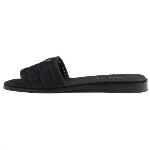 PRADA Slide Slippers Women's Black