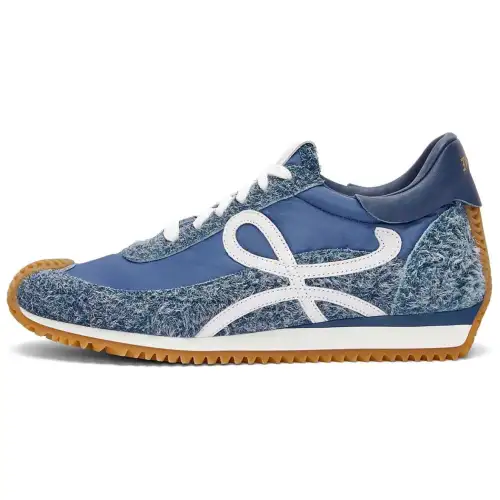 LOEWE Flow Runner Casual Shoes Women's Original Denim