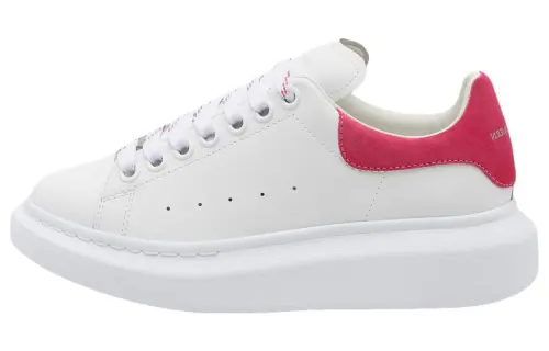 Alexander McQueen Oversized Sneakers 'White Rose Pink' Women's