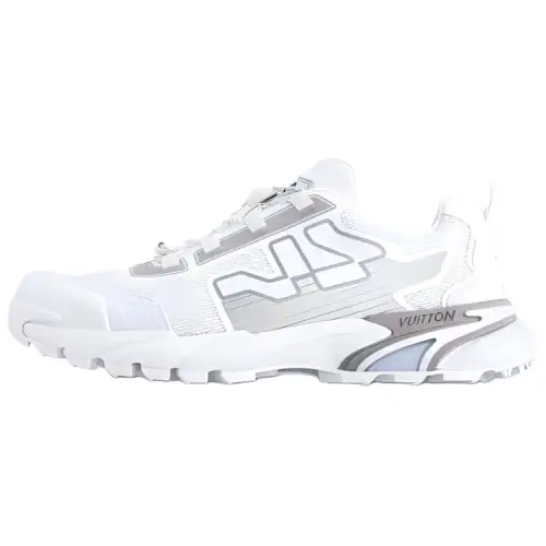 LOUIS VUITTON Runner Tatic 2025 Spring Men's Collection Low top Casual Shoes Men's Light Gray