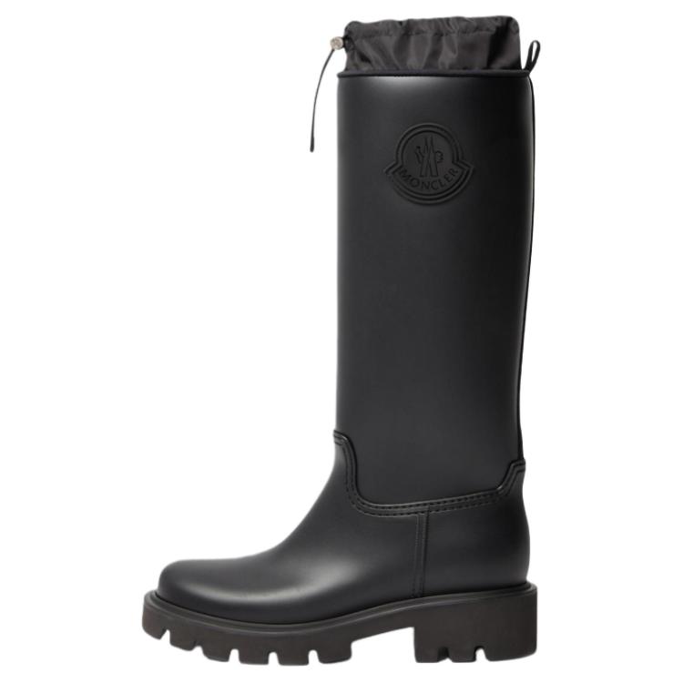 Женские сапоги Moncler Kickstream (черные)