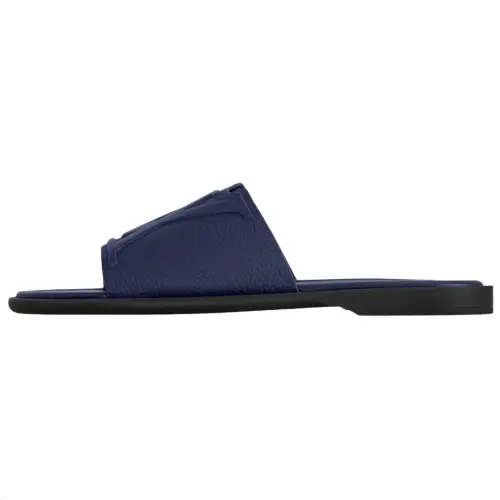 LOUIS VUITTON Slide Slippers Men's Marine Blue