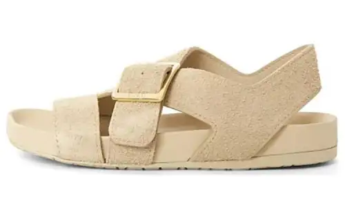 LOEWE Ease One Strap Sandals 2cm Women's Beige
