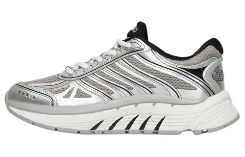 KENZO Pace Metallic Mesh Sneakers