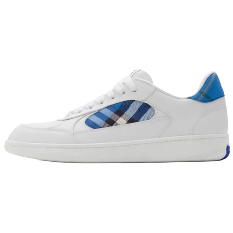 Burberry Terrace Low top Skateboard Shoes Men's White
