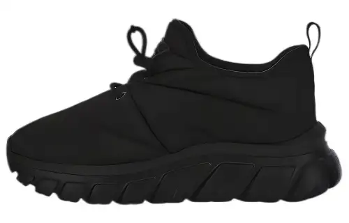 PRADA Low top Stylish Skateboarding Shoes Women's Black