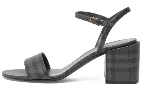 Burberry Vintage Check Leather Sandals